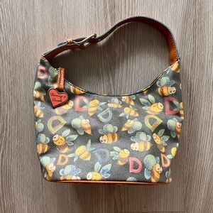 Dooney & Bourke Gray Bee Print Women's Bag